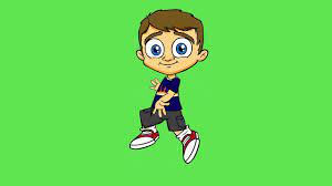 Boy Running Green Screen Greenscreen Watermelon Cartoon Run Cycle
