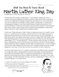 This Free Worksheet About Martin Luther King Day Covers The Basic Martin Luther King Jr Worksheets Martin Luther King Activities Martin Luther King Worksheets