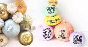 They are using all sorts of things to decorate them with: 10 Diy Halloween Painted Pumpkin Ideas Diy Thought