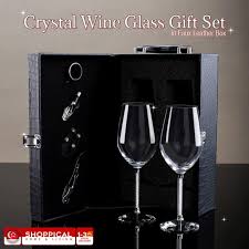 Now, with literally thousands of different wine glasses in a hugely crowded market, how can you determine. Gift Set Crystalline Red Wine Glass High End European Crystal Leather Box Champagne Bar Accessories Glasses For Pinot Noir Shiraz Merlot Furniture Home Living Kitchenware Tableware Other Kitchenware Tableware On
