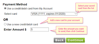 Log in or register and verify your free profile. Sending Money
