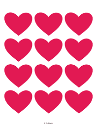 Hellokids fantastic collection of valentine's day coloring pages has lots of coloring pages to print out or color online. Heart Template Free Printable Heart Cut Out Stencils And Coloring Page