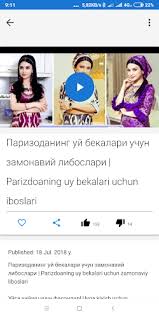 Moda.uz 2018 video, the latest music videos, short movies, tv shows, clip ghost, clip horror, funny and extreme videos. Download Fashion Uz Apk Latest Version App By Afrosiyob For Android Devices
