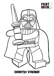 In twilight of the apprentice, on malachor, ezra finds an ancient crossguard lightsaber (and a couple others have the same design as well) similar to the one used by kylo ren in the force awakens. Lego Star Wars Coloring Pages Darth Vader Coloring And Drawing