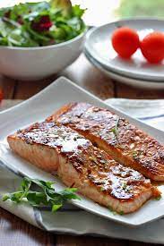 Honey Garlic Salmon Recipe Honey Garlic Salmon Recipes Salmon Recipes