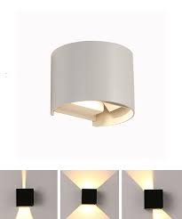 Ring shaped sconce lighting nordic acrylic bedside led wall lamp with glass plant cup. Ld55136 Outdoor Led Round Adjustable Wall Lighting Sconces Led Lighting Factory