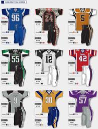 sppss american football gridiron uniforms