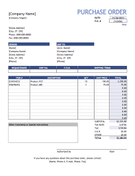 Download The Purchase Order From Vertex42 Com Purchase Order Template Invoice Template Purchase Order