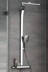 Hsk Aquatray Thermostat Shower Set Mit Kopfbrause Mit Schwall 1006420 07 Dusche Kopfbrause Flache Duschtasse