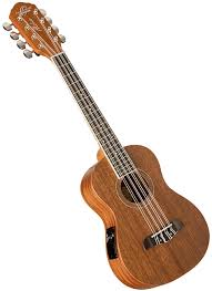 Oscar Schmidt Ou28te Eight String Acoustic Electric Tenor Satin Mahogany 8 String Ukulele Uke My stereo 8 string guitars are made so you can be a bassist and guitarist at the same time.