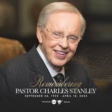 Dr. Charles Stanley was a beloved senior statesman and passionate teacher  of the faith. At 90 years of age Dr. Stanley has left an indelible mark