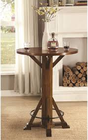 Coaster Bar Units And Bar Tables Rustic Round Bar Table Round Bar Table Pub Table Pub Table Sets