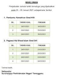 Sistem pentadbiran tradisional seperti jemaah menteri dan majlis negeri diteruskan. Suruhanjaya Perkhidmatan Negeri Terengganu Posts Facebook