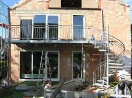 Balkon Anbaubalkon Verzinkt Wendeltreppe Edelstahl Anbaubalkon Treppe Wendeltreppe Aussen