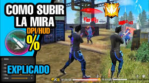 Free fire is a mobile game where players enter a battlefield where there is only one. Levantar La Mira En Free Fire Que Es Lo Que Realmente Necesito Nueva Atualizacion Custom Hud Dpi Youtube