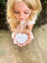 Personalized Dress Patch for Step Daughter, Step Son, Flower Girl Dress  Patch, Embroidered. Felt Heart. Iron On/ Sew