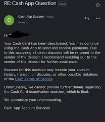 I'm disabled my bank is overdrawn i'm on oxygen after two coma. Deactivated My Card For No Reason Also Can T Get A New One Anyone Else Cashapp