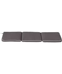 Cuscino per sedia pieghevole colore rosso. Liberty Scelta Colore Con Bordino Ecru 45x150 In Tessuto Rettangolare Per Panca 3 Posti Cuscino Per Esterno