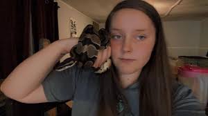 Hello to Ares, the 4-month-old baby boa constrictor