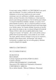 6.8 / 10 (6 voturi) nota ta: Cartarescu Mircea De Ce Iubim Femeile