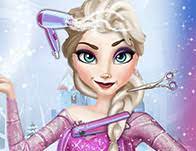Elsa Hair Salon Girl Games