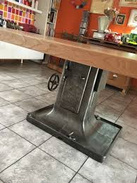 Rustic industrial console table vintage style hallway furniture sideboard narrow. Table Industrielle Table Industrielle Table A Manger Style Industriel Pied De Table Metal