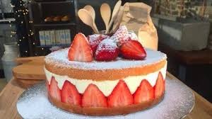 Strawberry And Orange Curd Fraisier British Baking Show Recipes Spring Baking Fraisier Recipe