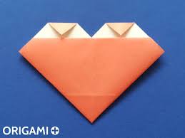 Le pliage de serviette en forme de cœur ! Coeur En Origami