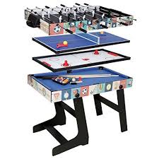 Funmall 4ft Multi Function 4 In 1 Table Blue Funmall Https Www Amazon Com Dp B01lwno7o3 Ref Cm Sw R Pi Dp U X A Multi Game Table Multi Game Tables Air Hockey