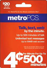 Other cashback and discount codes that are not promoted on discountcode.metro.co.uk cannot be used in relation to this offer. Best Buy Metropcs Btm Immediate Delivery 20 By The Minute Wireless Top Up Card Metro Pcs