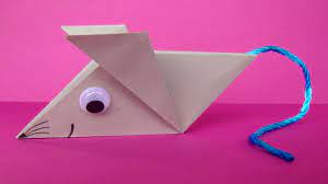 Tiere falten zum ausdrucke / fuchs basteln: Origami Maus Falten Einfache Origami Tiere Aus Papier Basteln Mit Kindern Youtube