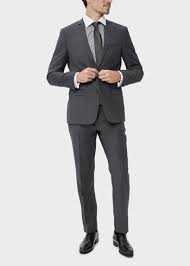 Chaussure homme mack oldson en cuir ; Costume Gris Father And Sons