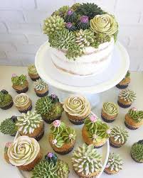 Artist Takes Inspiration From Nature To Make Her Cakes Succulent Cake Nature Cake Succulent Cupcakes