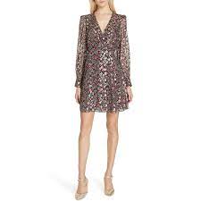 Kate Spade New York Floral Park Clip Dot Dress Evachic