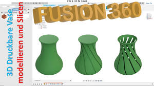 Manchmal ergibt sich die notwendigkeit den 3 weitere ideen zu 3d drucker, drucken, 3d drucker vorlagen. Fusion 360 Tutorial Vase Modellieren Und Slicen Video Threedom De 3d Druck Blog
