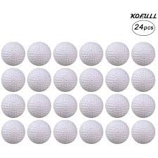 Play the best golf ball for your game. Kofull 12 24 Pcs Golf Practice Ball Hollow Golf Plastic Ball For Indoor Training For Swing Practice Driving Range Home Use Pets Children Pool Balls Toys For Fun Buy Online In Guernsey At