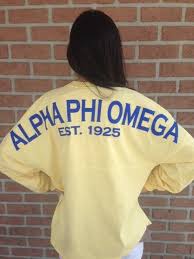 Spirit Football Jersey Alpha Phi Omega With Images Alpha Phi Omega Alpha Phi Phi