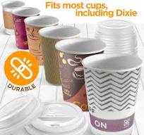 Amazon.com: (500-Pack) Coffee Cup Lids - Disposable Coffee ...