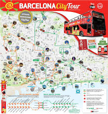 Bcn), located 10 km (6.2 mi) southwest of the city. Barcelona Sightseeing Map