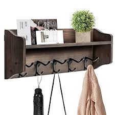 It has rectangularish both a backplate and a shelf. 8 Best Wall Mounted Coat Racks
