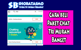 Paket chat tri sendiri hanya dapat dibeli melalui aplikasi bima plus cara beli paket chat tri sangatlah mudah. Paket Chat Tri Murah Banget Aktif Sampai 30 Hari Cuman 5 Ribu Shobatasmo