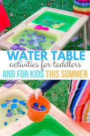 Water Table Activities For Toddlers And For Kids Active Littles In 2020 Water Table Activities Toddler Activities Water Games For Kids