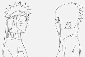 388 best naruto team 7 images anime naruto drawings naruto. 18 Gambar Anime Naruto Keren Hitam Putih Tiya Gambar