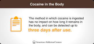 If you're asking, how long does cocaine last in your system? it may be time to get help. How Long Does Cocaine Stay In Your System