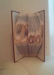 Dad Book Folding Pattern Pattern Only Old Book Art Book Folding Patterns Folded Book Art