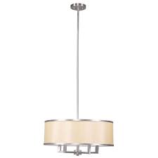 Livex Lighting Tania 4 Light Brushed Nickel Chandelier 6294 91 The Home Depot Brushed Nickel Chandelier Livex Lighting Chandelier Lighting