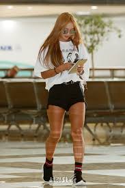 Hyolyn Korean Airport Fashion Fashion Korean Fashion