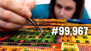 Super Mario Diamond Painting Full Painting Process Relaxing