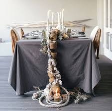 Ten Tables Beach Part 2 Beach Table Settings Beach Christmas Beach Wedding Tables