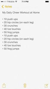 Pin By Madyson Russo On Cheer Cheer Workouts Cheerleading Quotes Cheer Tryouts